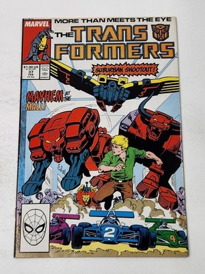 Transformers 37 DIRECT Marvel Comics Copper Age 1988