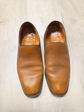 Church's Chatham Brown Pebbled Ranch Oxhide Export Grade Leather Slip On US 9D