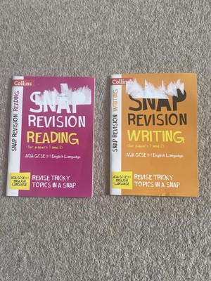 AQA GCSE 9-1 English Language Collins Snap Revision  Writing for Papers 1 2