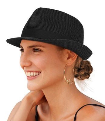 Sun Hats for Women Fedora & Trilby Hats for Men Summer Straw Hat DE/NL/SE/...