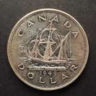 1949 Canada Silver Dollar **NICE COIN!** - FREE SHIP! C4053
