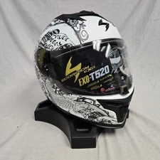 Scorpion EXO T520 Helmet Nama-Sushi White/Chameleon XSmall *NEW/DEFECT*