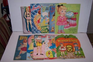 Lowe Whitman Merrill & Saalfield Paper Dolls