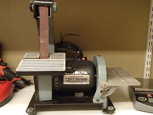 Delta 1" Belt 5" Disc Sander Model 31-080 USA 1/4 HP