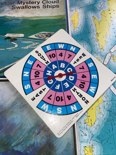 Bermuda Triangle Board Game 1976 Milton Bradley 4603 Complete Nice Shape - Picture 4 of 7