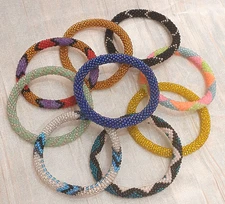 Sashka beaded bracelets - pick your favorites from over 80 different patterns!