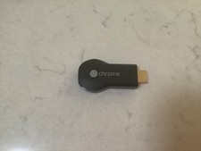 Google Chromecast (1st Generation) Media Streamer - Black