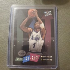 1996-97 Fleer Ultra Anfernee Hardaway P-279 Step-It-Up PLATINUM MEDALLION SSP   