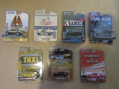 7 Stk. GREENLIGHT Hollywood 1:64 - Neu und OVP! Starsky & Hutch, Ford Falcon...