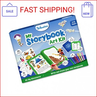Skillmatics Storybook Art Kit - Create Adventure Stories, DIY Craft & Writing Ki