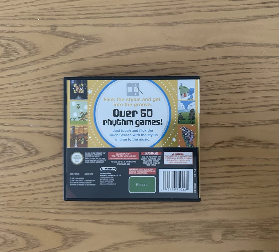 Rhythm Heaven - Nintendo DS - great condition.  Includes game, case and manual  - Image 2 of 4