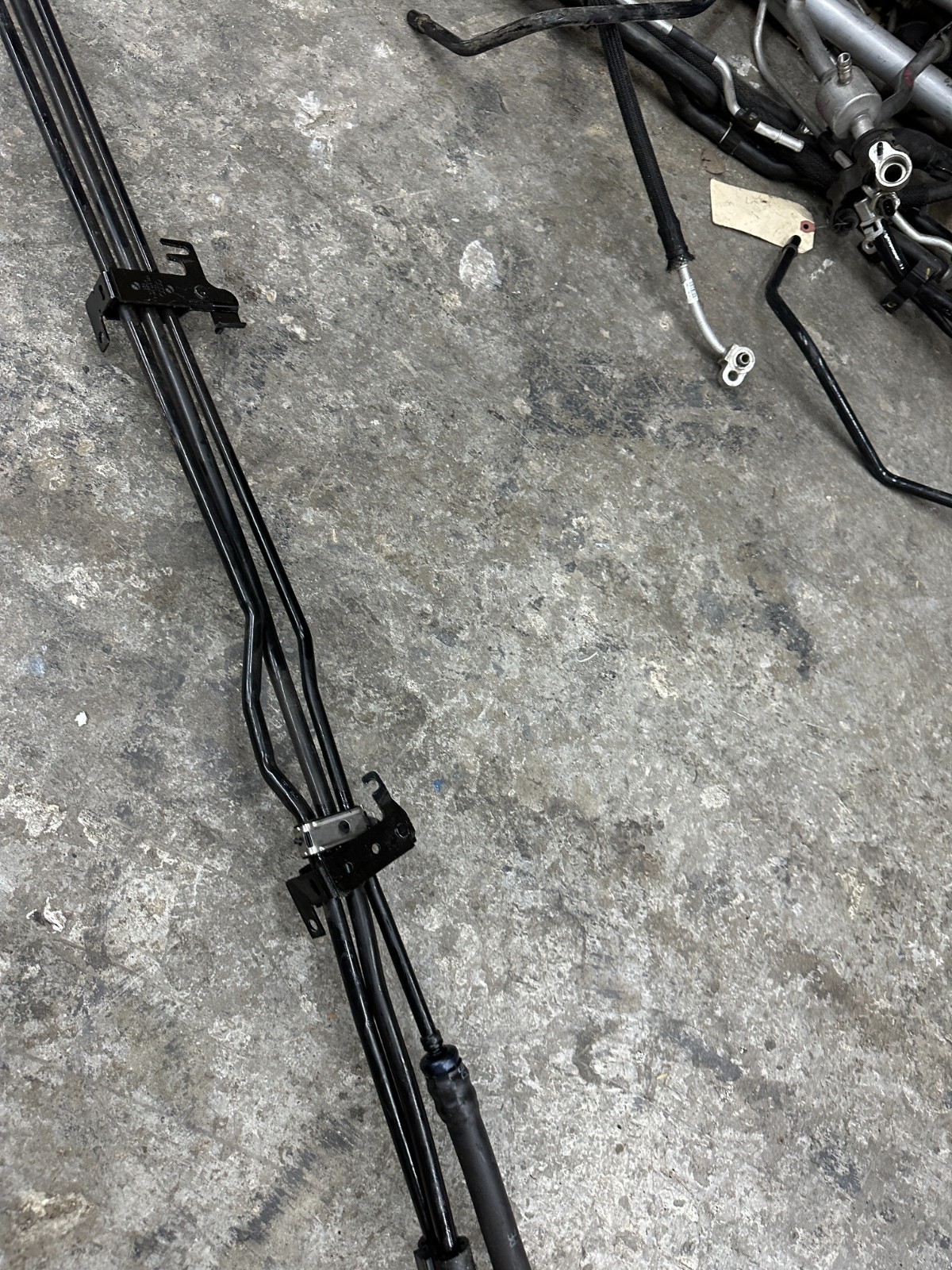 2012 AUDI R8 OEM FRONT POWER STEERING OIL COOLER RADIATOR W/ PIPE LINES HOSES