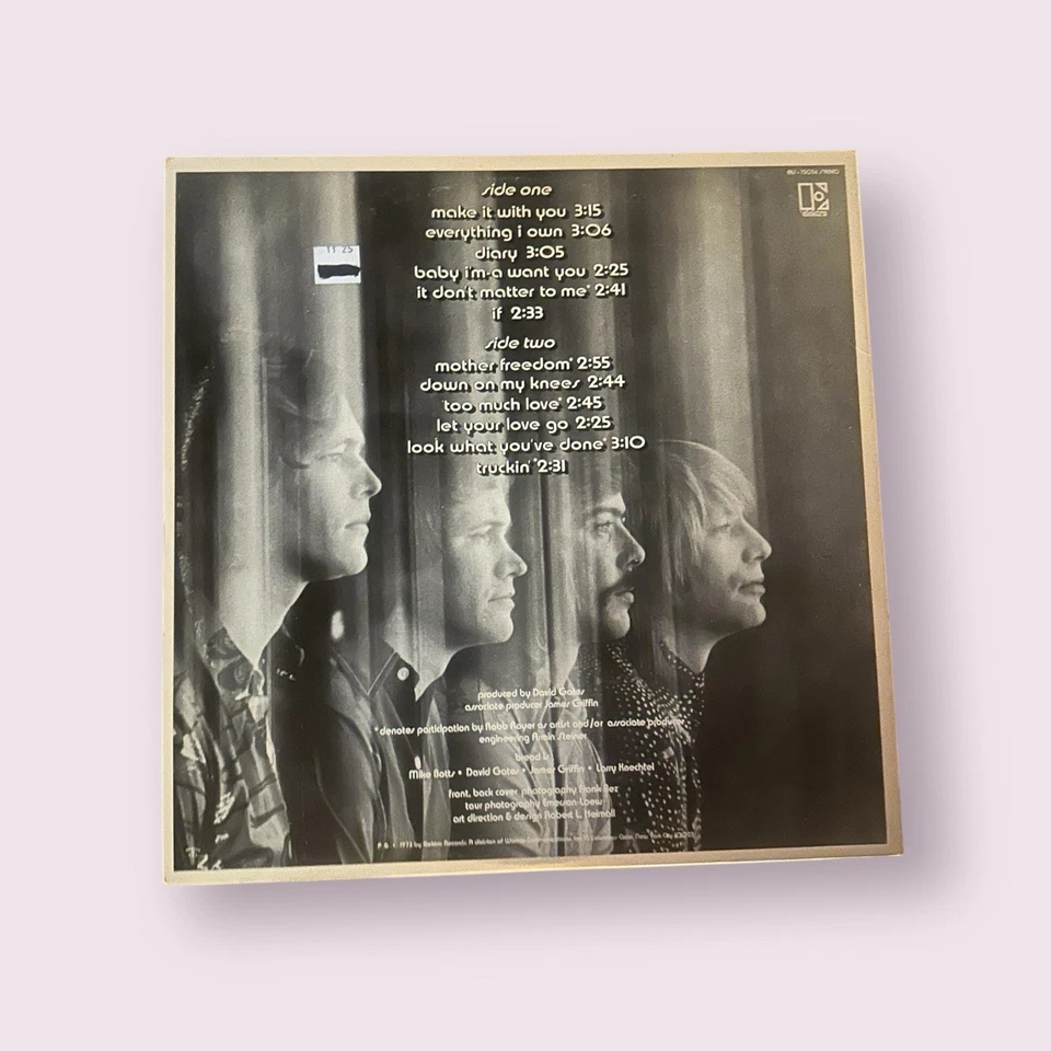 BREAD G+/EX/VG Classic Soft Rock Best Of Compilation Elektra 1973 Gatefold - Image 2 of 4