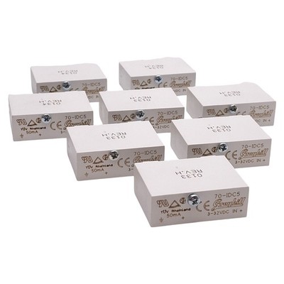 Lot of 8 Grayhill 70-IDC5 Digital Relay Input Module, 3-32VDC Input, 5VDC Output