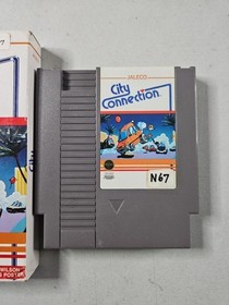 City Connection (Nintendo NES) Box & Cartridge Only