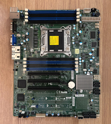 Supermicro X9SRI-F DDR3 ECC LGA2011 IPMI 2.0 C602 ATX + Xeon E5-2650 v2