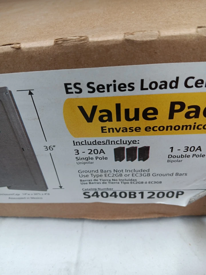 Siemens S4040B1200P 200A 40-Space 40-Circuit Main Breaker Panel Indoor - Image 2 of 4