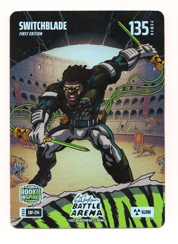 Bo Jackson Battle Arena CBF-607 Travis Hunter Switchblade Colosseum Battlefoil