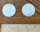 2 - 2021 Silver Eagle $1 Dollar 1oz .999 MS-Uncirculated, Type-1 and type-2