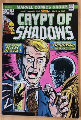 Crypt of Shadows #9 VF+ (8.5) Marvel Comics 3/74
