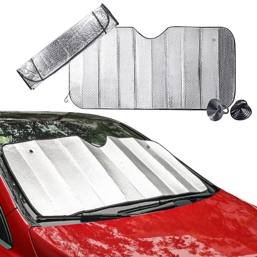 Car Windscreen Sun Shade Foldable Anti-UV Universal Visor Cover - 140x70cm