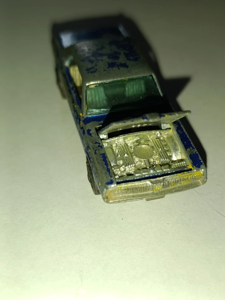 Hot Wheels Redline Custom Cougar 1967 Blue HK Dark Interior - Image 2 of 4