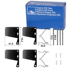 ATE MONTAGE-SATZ BREMSBELÄGE ZUBEHÖR VORDERACHSE PASSEND FÜR FORD CAPRI CONSUL