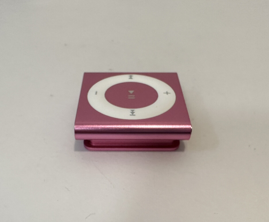 Apple iPod Shuffle 4th Generation USB MP3 Player - Pink w/ Box