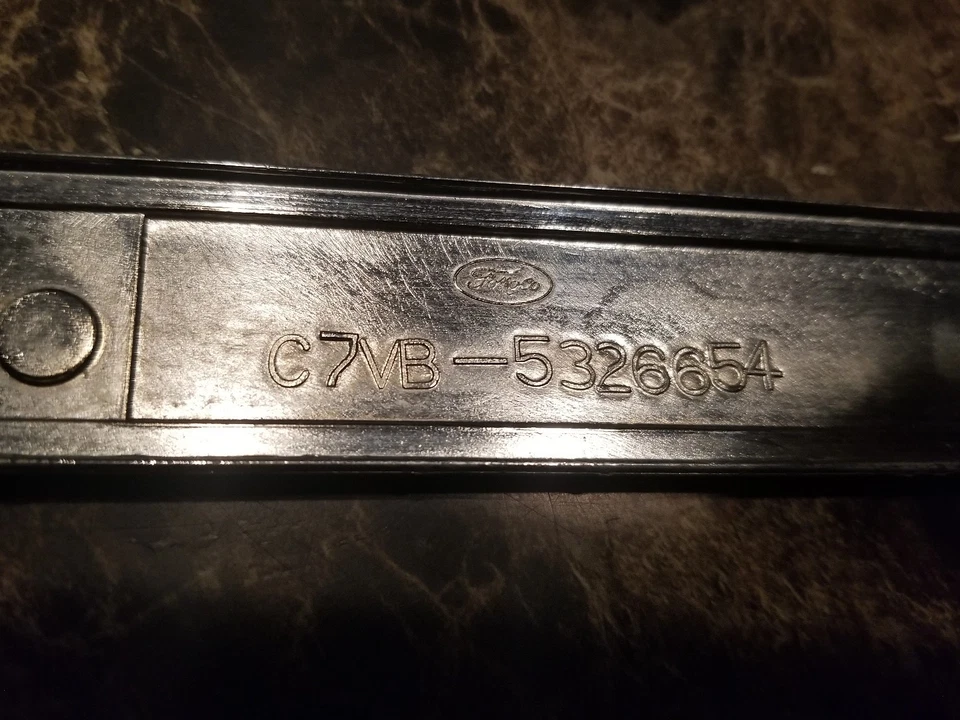 1966-1967 Lincoln Continental Door Pull Handle Base - Image 2 of 2