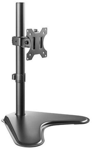 Universal Wall or Desk Height Adjustable Monitor Stand Mount Bracket Screws VESA - Picture 3 of 5