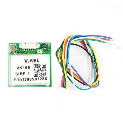 1PCS VK16E Module Gmouse GPS Module SIRF3 Chip with Ceramic Antenna 9600bps -