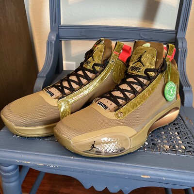 New Jordan 34 x Zion Williamson Bayou Boys DA1897 300 Men Size 12