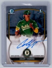 2023 Bowman - Colby Thomas Chrome Prospect Auto #CPA-CT (RC)