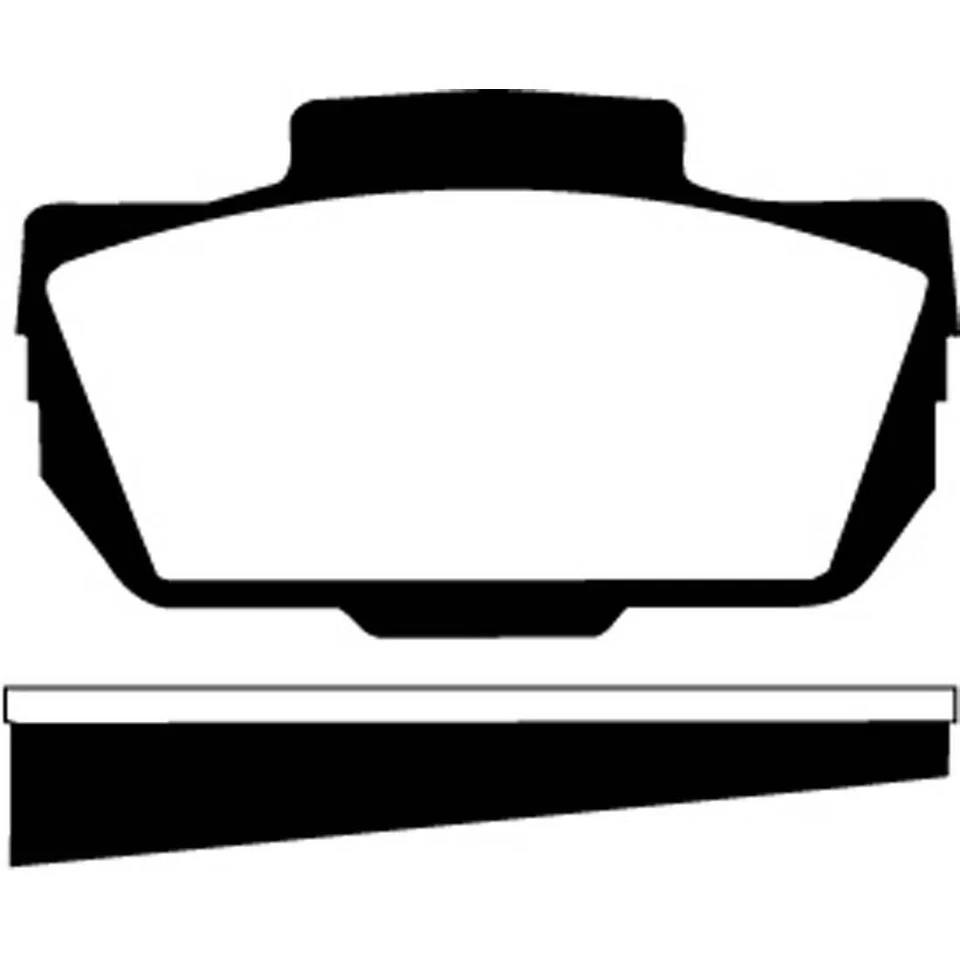 Pastiglie freno anteriori EBC Greenstuff EBC116938 per station wagon Saab 9-3X 95 - Immagine 2 di 4