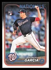 Robert Garcia RC 2024 Topps Update US137 Washington Nationals