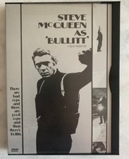 Bullitt DVD, 1997 Steve McQueen, Robert Duvall, Jacqueline Bissett, Rare OOP