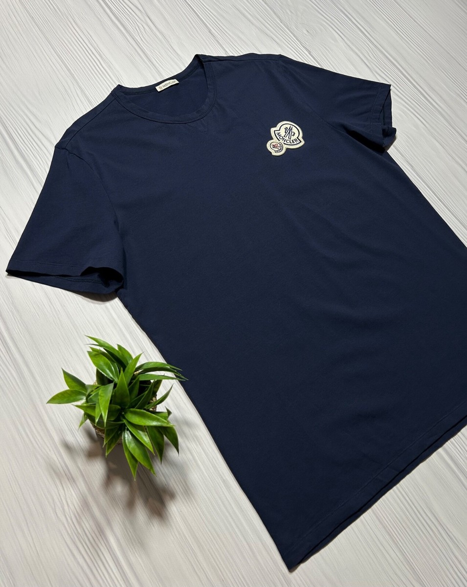Moncler Double Patch Logo T-Shirt Size XL | eBay