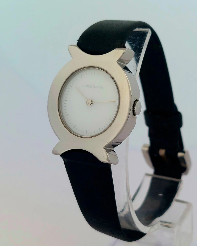 GEORGE JENSEN Denmark Andreas Mikkelsen Ladies Quartz Stainless Swiss Watch 369 - Image 2 of 4