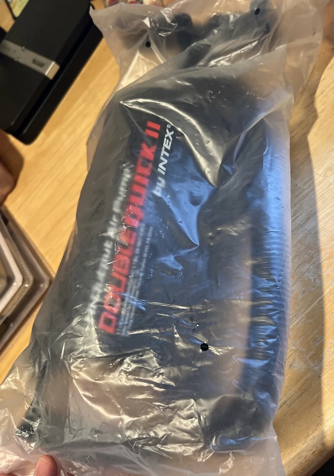 Intex двойной быстрый Hi выход ручной воздушный насос надувной 11 1/2» новый в сумке - Изображение 2 из 4