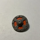 Vintage 1982 MOTU He-Man Shield Accessory Part Authentic Taiwan Orange