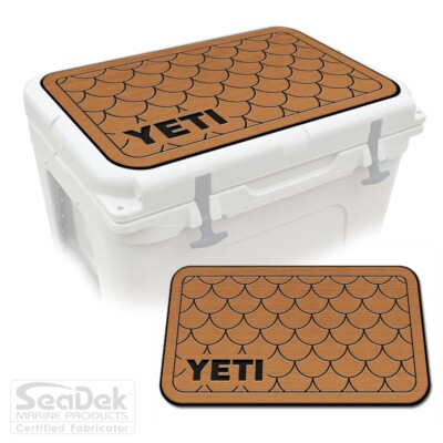 SeaDek Cooler Pad Top fits YETI 60 Roadie Wheeled - Marine EVA Mat - YSCL- T/B
