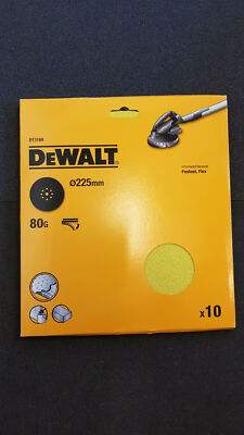 DeWALT Schleifscheibe 225mm K80 10Stk DT3169 für DCE800N