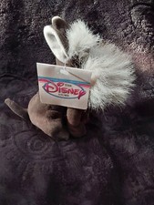 90s Disney Store Lady  The Tramp JOCK SCOTTIE DOG 8" BEAN BAG PLUS ANIMAL MINT