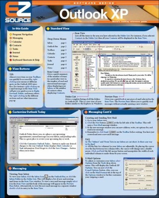 EZ Source Outlook XP Laminated Reference Guide