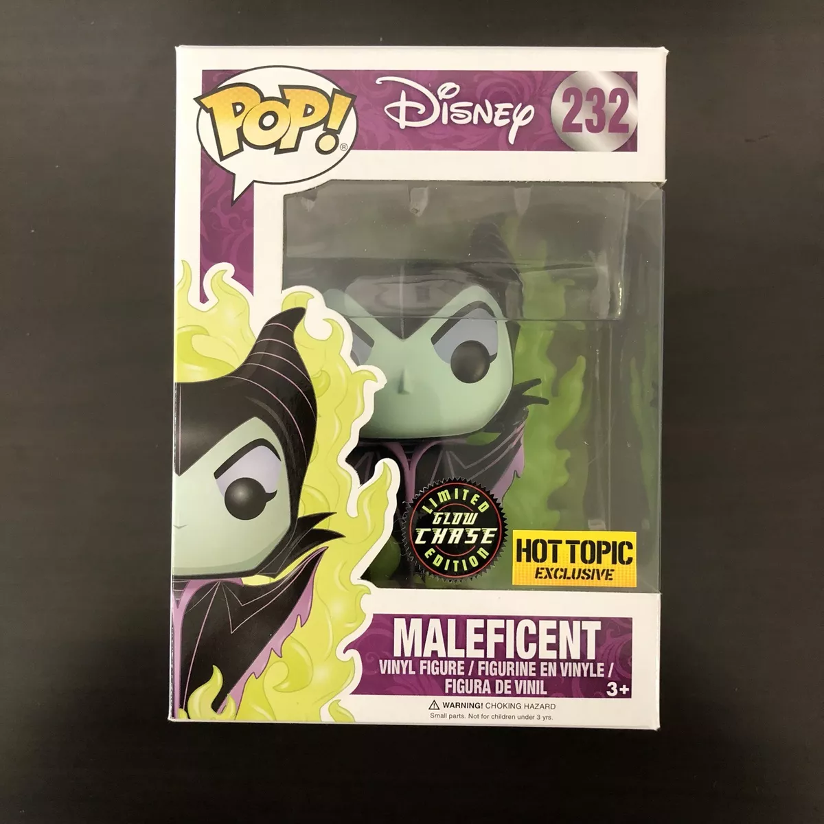 Funko Pop Disney Maleficent with Flames Hot Topic Exclusive Chase