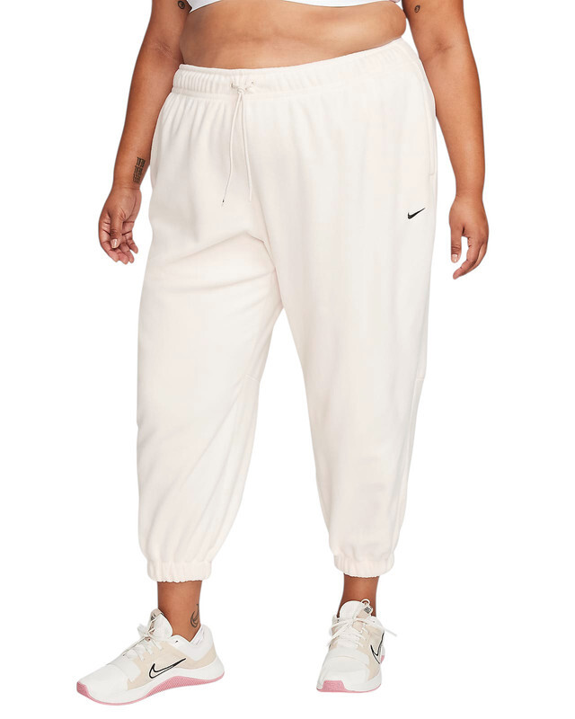 Nike Women's Plus Size Therma-FIT Loose Fleece Jogger Pants (Pale