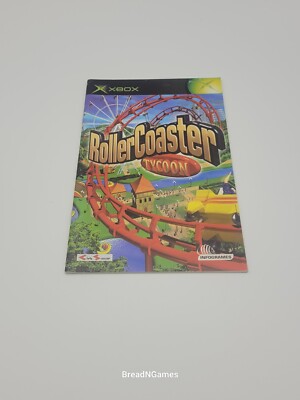 Rollercoaster Tycoon Anleitung XBox Classic Microsoft Sehr Gut