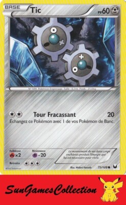Carte Pok/émon PTERA 53//108 Noir /& et Blanc EXPLORATEURS OBSCURS FR RARE NEUVE