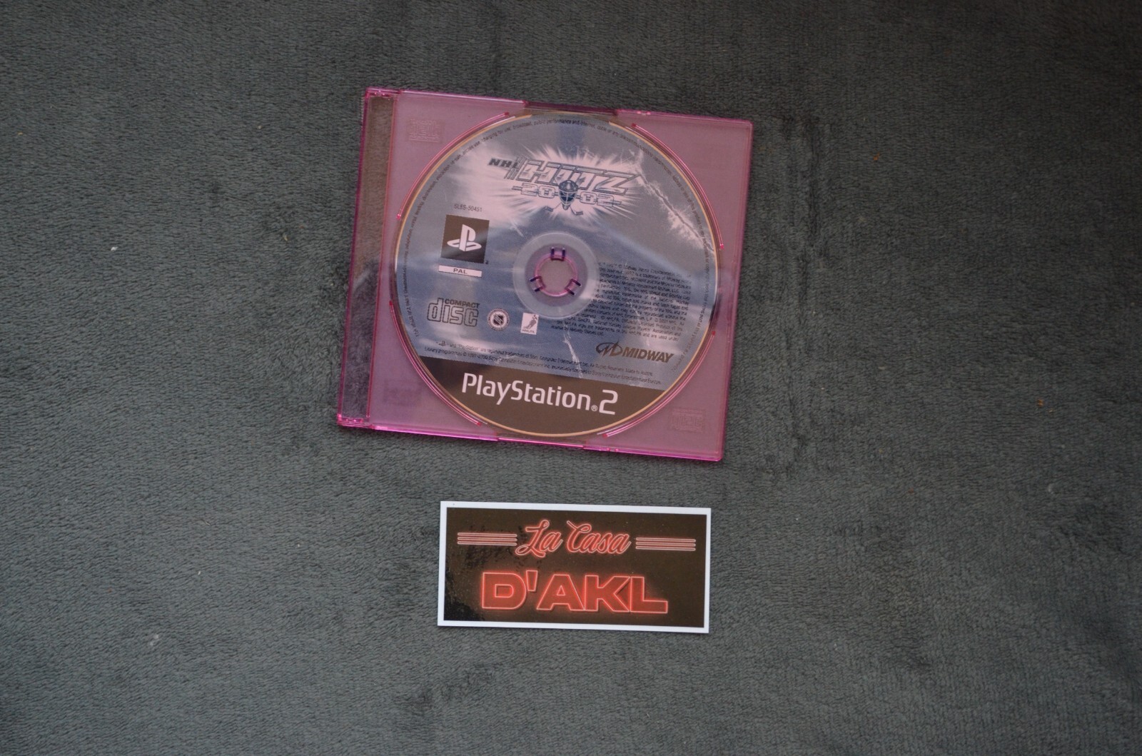 NHL Hitz 2002 CD SEUL sur Playstation 2 - PS2 FR TBE