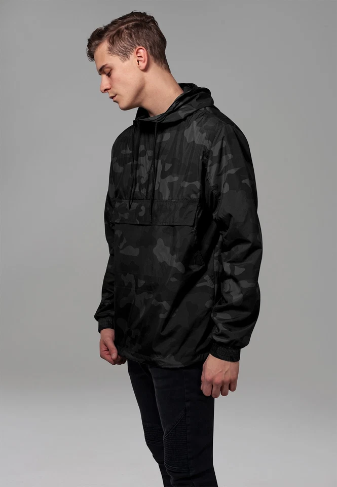 Urban Classics Jacket Anorak Man Camo Pull Over Windbreaker - Image 2 of 4
